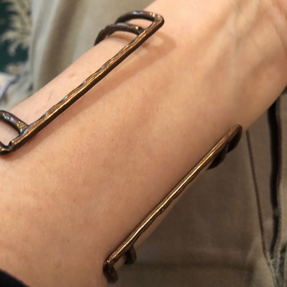 Free People stone and brass bracelet - Picture 3 of 4